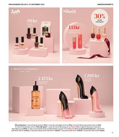 Åhlens reklamblad i vecka 51 sida 55