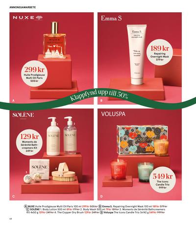 Åhlens reklamblad i vecka 51 sida 64