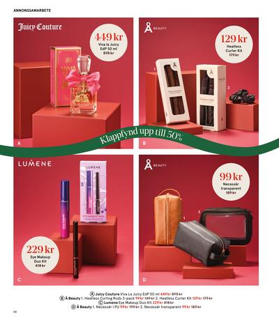 Åhlens reklamblad i vecka 51 sida 66