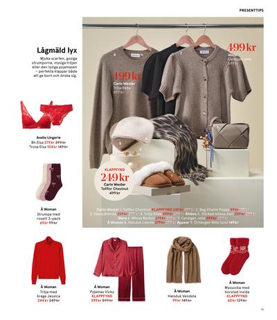 Åhlens reklamblad i vecka 51 sida 71