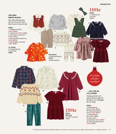 Åhlens reklamblad i vecka 51 sida 93