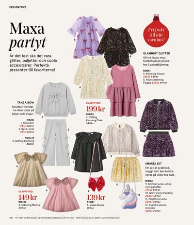 Åhlens reklamblad i vecka 51 sida 100