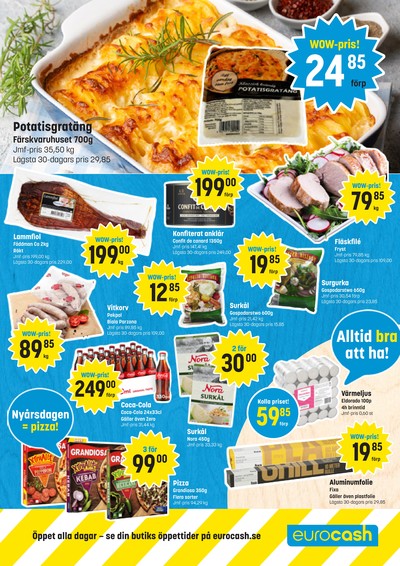 Eurocash reklamblad i vecka 51 sida 3