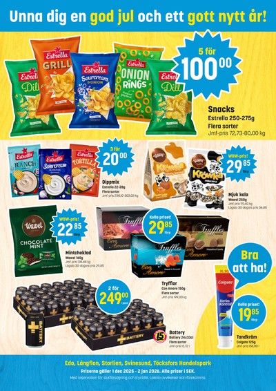 Eurocash reklamblad i vecka 51 sida 4