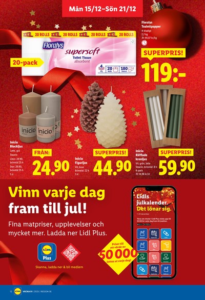 Lidl reklamblad i vecka 51 sida 12