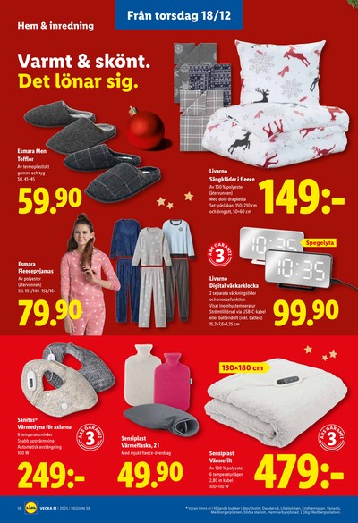 Lidl reklamblad i vecka 51 sida 19