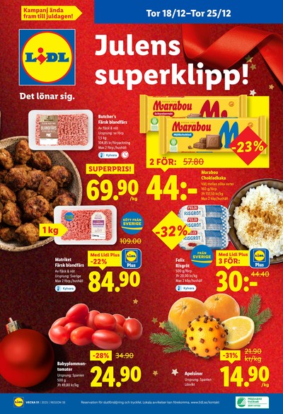 Lidl reklamblad i vecka 51 sida 26