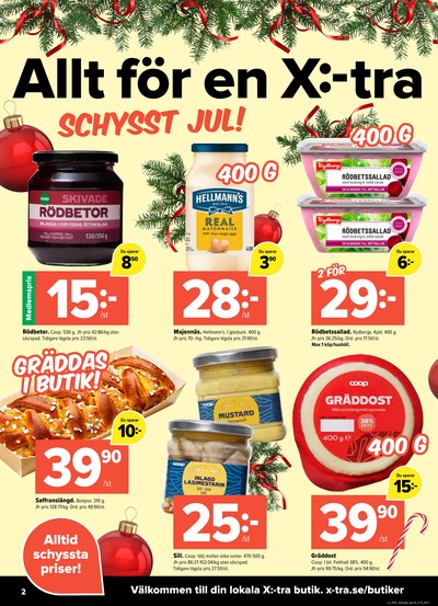 X:-tra reklamblad i vecka 51 sida 2