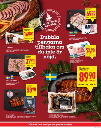 WILLY:S reklamblad i vecka 51 sida 3