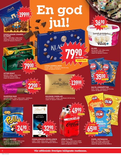 WILLY:S reklamblad i vecka 51 sida 6