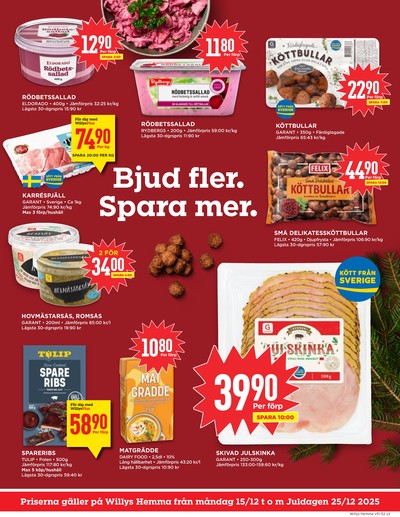 WILLY:S hemma reklamblad i vecka 51 sida 3