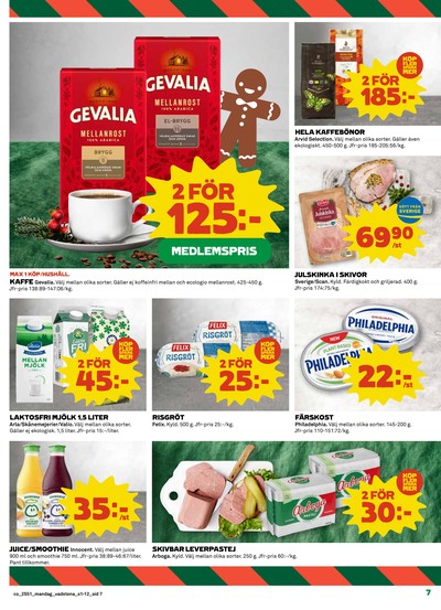 Coop reklamblad i vecka 51 sida 7