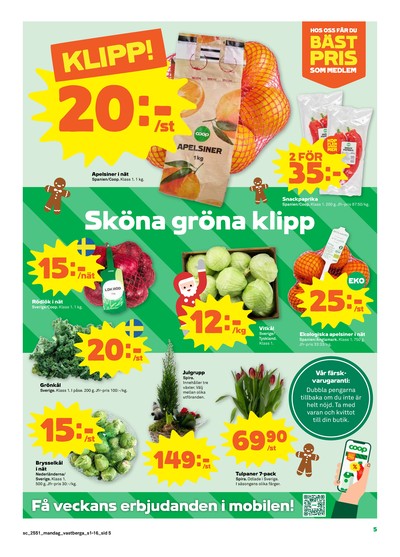 Stora Coop reklamblad i vecka 51 sida 5
