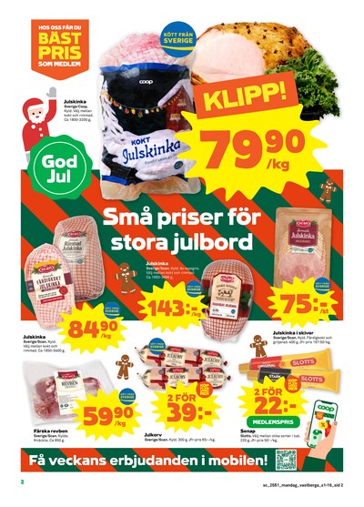 Stora Coop reklamblad i vecka 51 sida 2