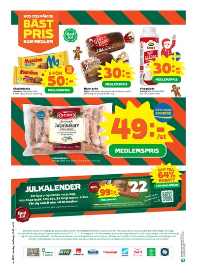 Stora Coop reklamblad i vecka 51 sida 16