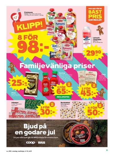 Stora Coop reklamblad i vecka 51 sida 9