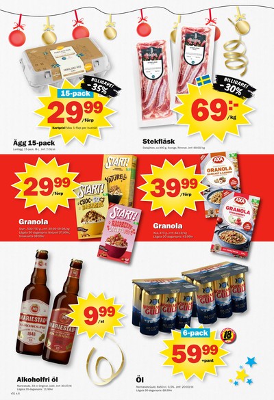 Pekås reklamblad i vecka 51 sida 6