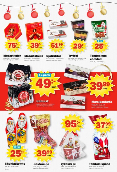 Pekås reklamblad i vecka 51 sida 8
