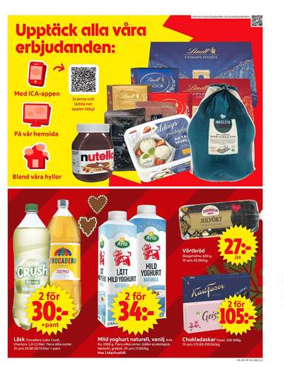 ICA Supermarket reklamblad i vecka 51 sida 13