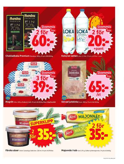 ICA Supermarket reklamblad i vecka 51 sida 5