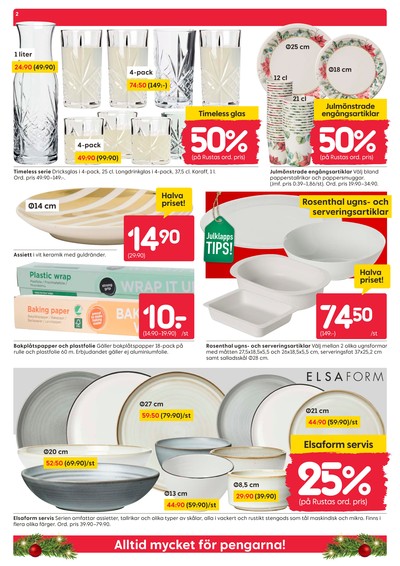 Rusta reklamblad i vecka 51 sida 2