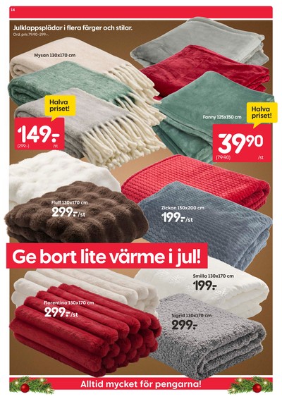 Rusta reklamblad i vecka 51 sida 14