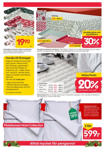 Rusta reklamblad i vecka 51 sida 3