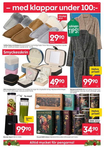 Rusta reklamblad i vecka 51 sida 5