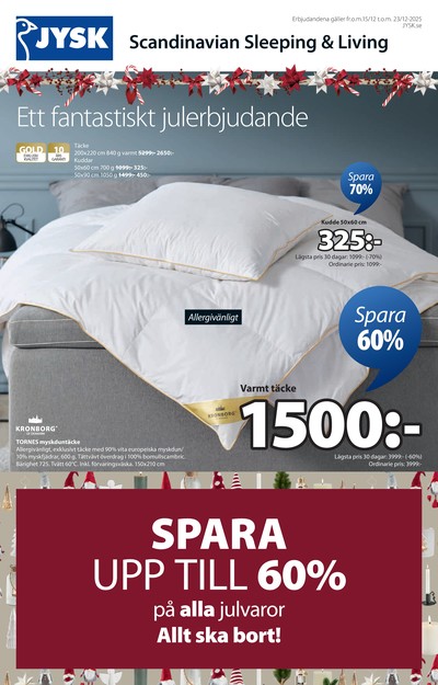 Jysk reklamblad i vecka 51 sida 2