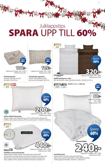 Jysk reklamblad i vecka 51 sida 4