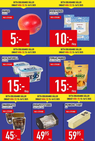 MatDax reklamblad i vecka 51 sida 2