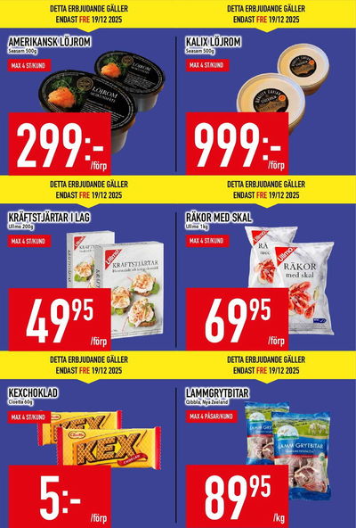 MatDax reklamblad i vecka 51 sida 5