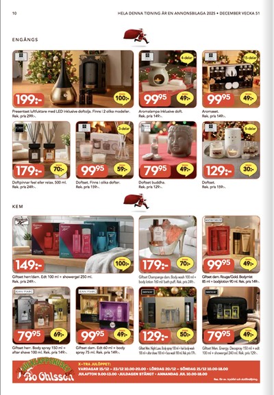 Bo Ohlsson reklamblad i vecka 51 sida 10