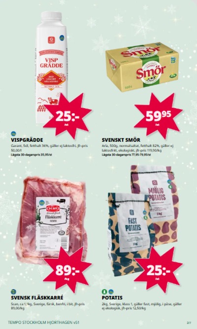 Tempo reklamblad i vecka 51 sida 2