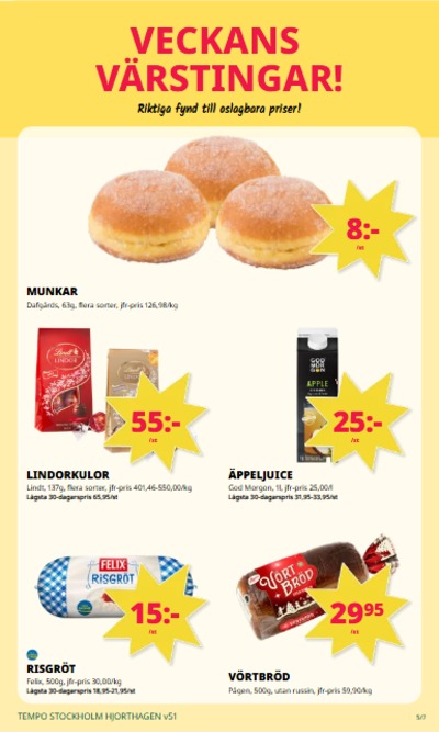 Tempo reklamblad i vecka 51 sida 5