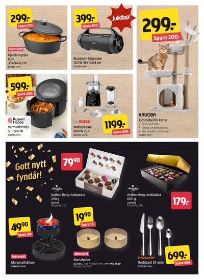 Jula reklamblad i vecka 52 sida 3