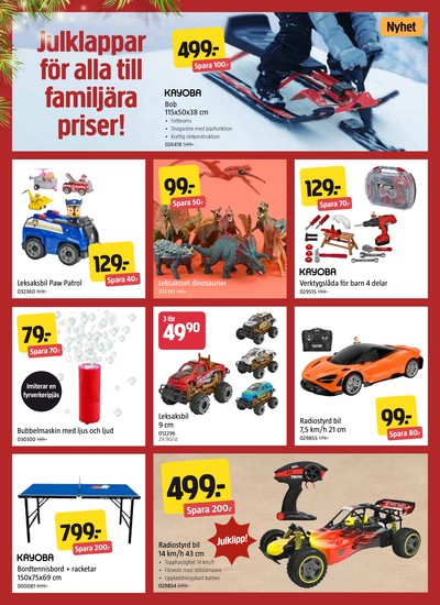 Jula reklamblad i vecka 52 sida 4