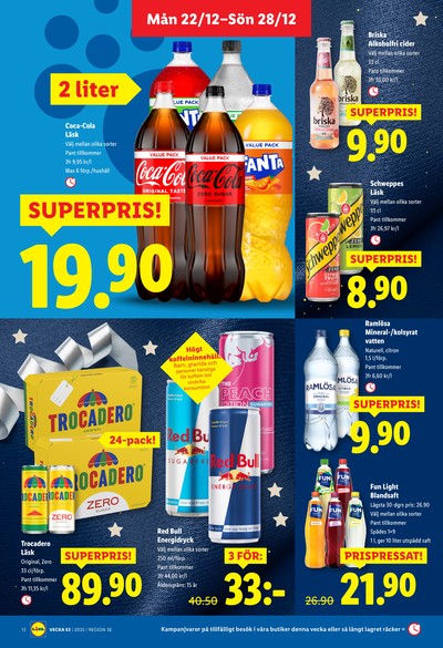Lidl reklamblad i vecka 52 sida 12