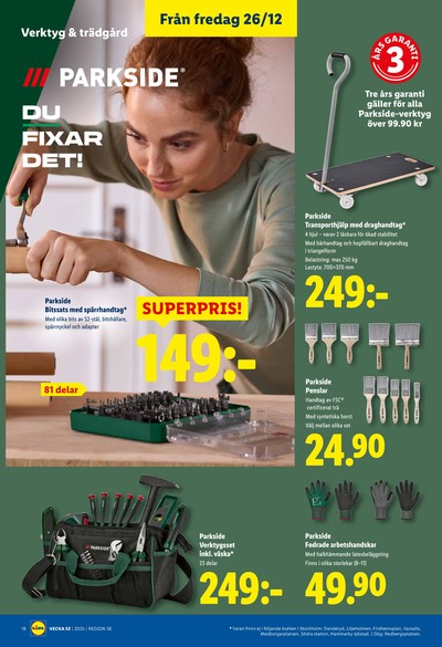 Lidl reklamblad i vecka 52 sida 19