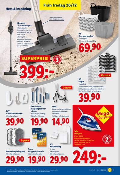Lidl reklamblad i vecka 52 sida 23