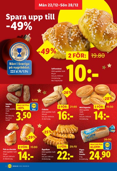 Lidl reklamblad i vecka 52 sida 4