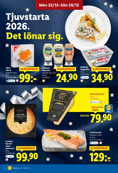 Lidl reklamblad i vecka 52 sida 8