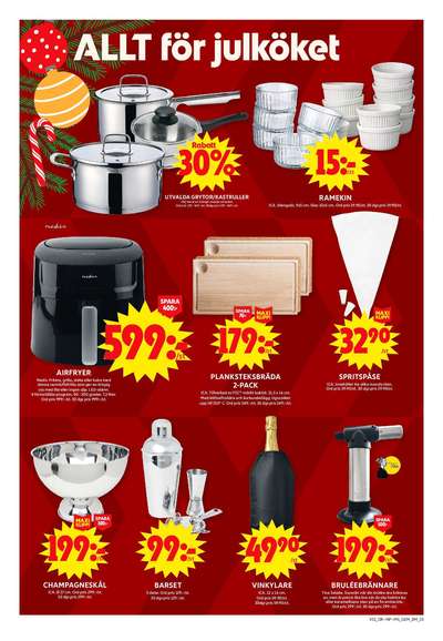 ICA Maxi reklamblad i vecka 52 sida 12