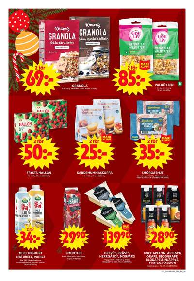 ICA Maxi reklamblad i vecka 52 sida 8