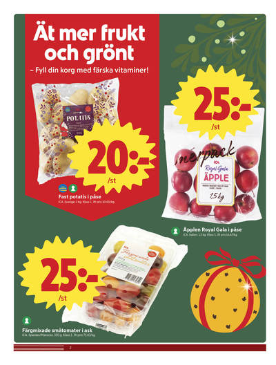 ICA Nära reklamblad i vecka 52 sida 2
