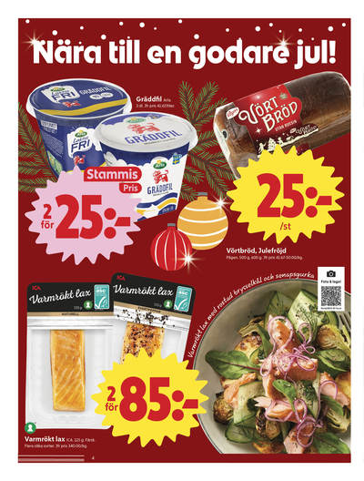 ICA Nära reklamblad i vecka 52 sida 4