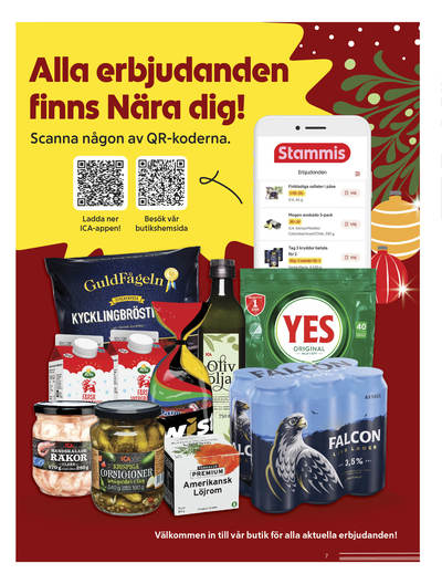 ICA Nära reklamblad i vecka 52 sida 7