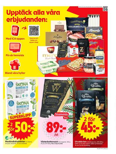 ICA Supermarket reklamblad i vecka 52 sida 13