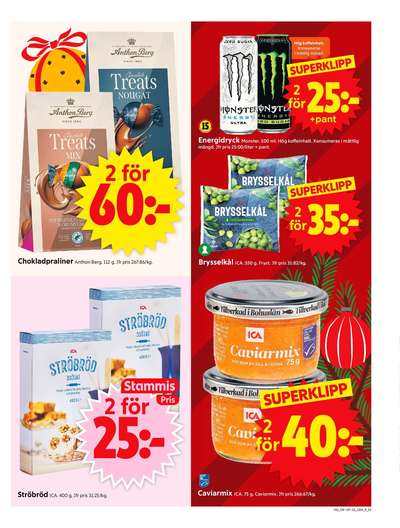 ICA Supermarket reklamblad i vecka 52 sida 3