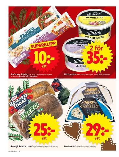 ICA Supermarket reklamblad i vecka 52 sida 10